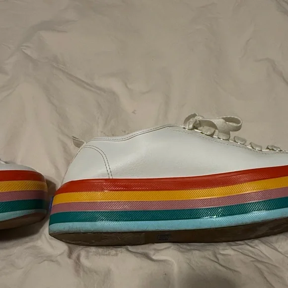 Keds Triple Up Platform Rainbow Sneakers - Picture 5 of 6